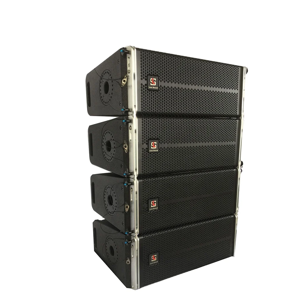 

LA-1 Professional Outdoor Concert Sound System Wooden Passive Line Array Speaker With 120W Output Power For Live Performances