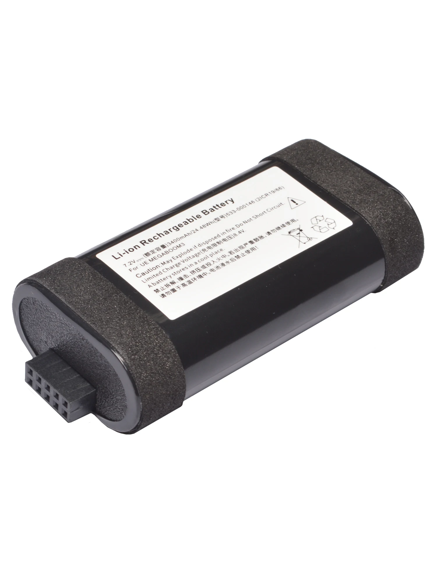 بطارية مكبر صوت 3400 مللي أمبير لجهاز Logitech UE Megaboom 3