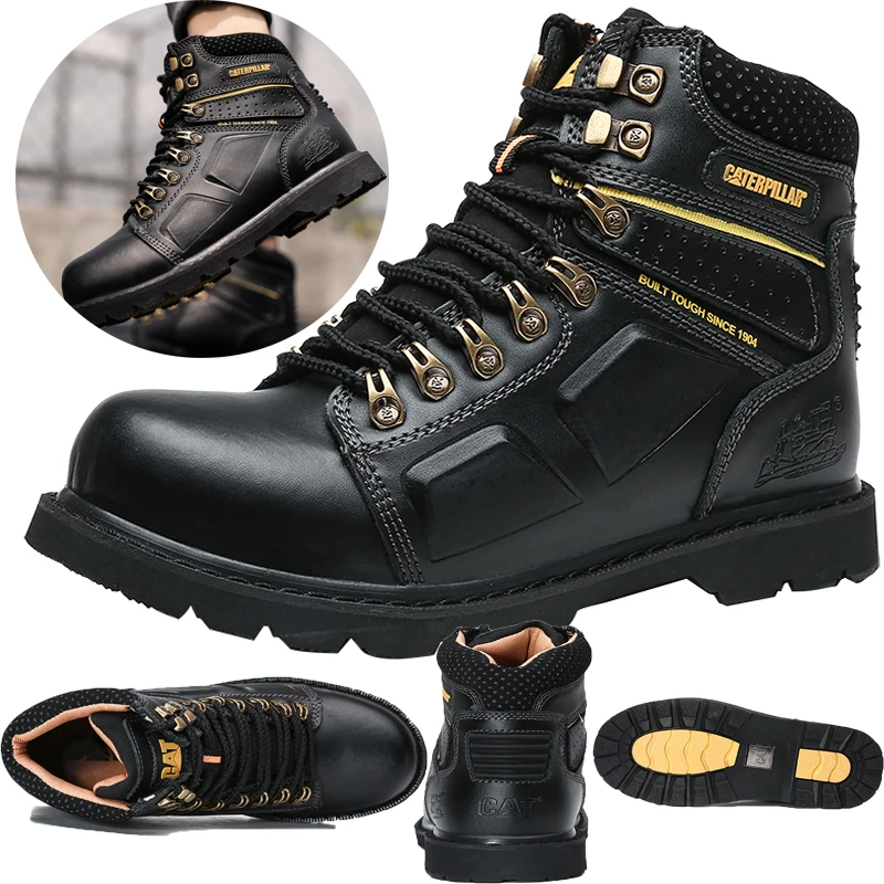 New men's and women's hiking shoes, High-quality leather work boots, Outdoor motorcycle boots, Casual sports boots, Driving shoe