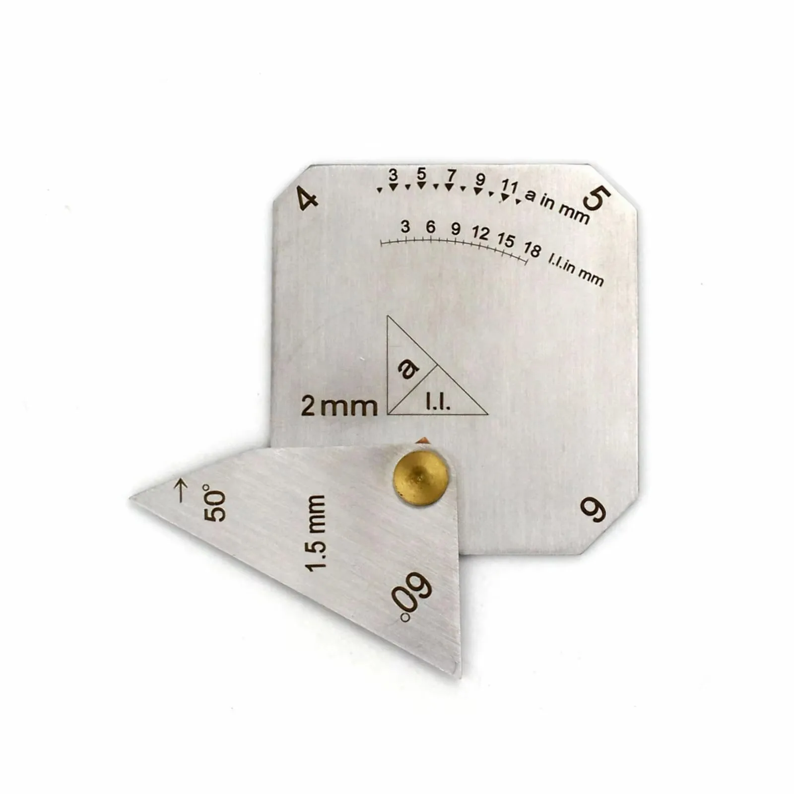 

Multi-Function Square Welding Gage Inspect Gauge for welder control