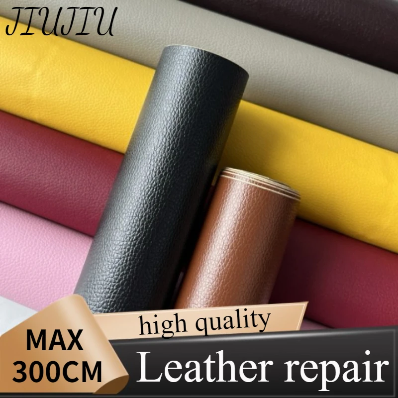 

50x300cm Self-adhesive Leather Repair Waterproof Wear-resistant PU Leather Repair Patch for Sofa Car Seat Table Chair Home