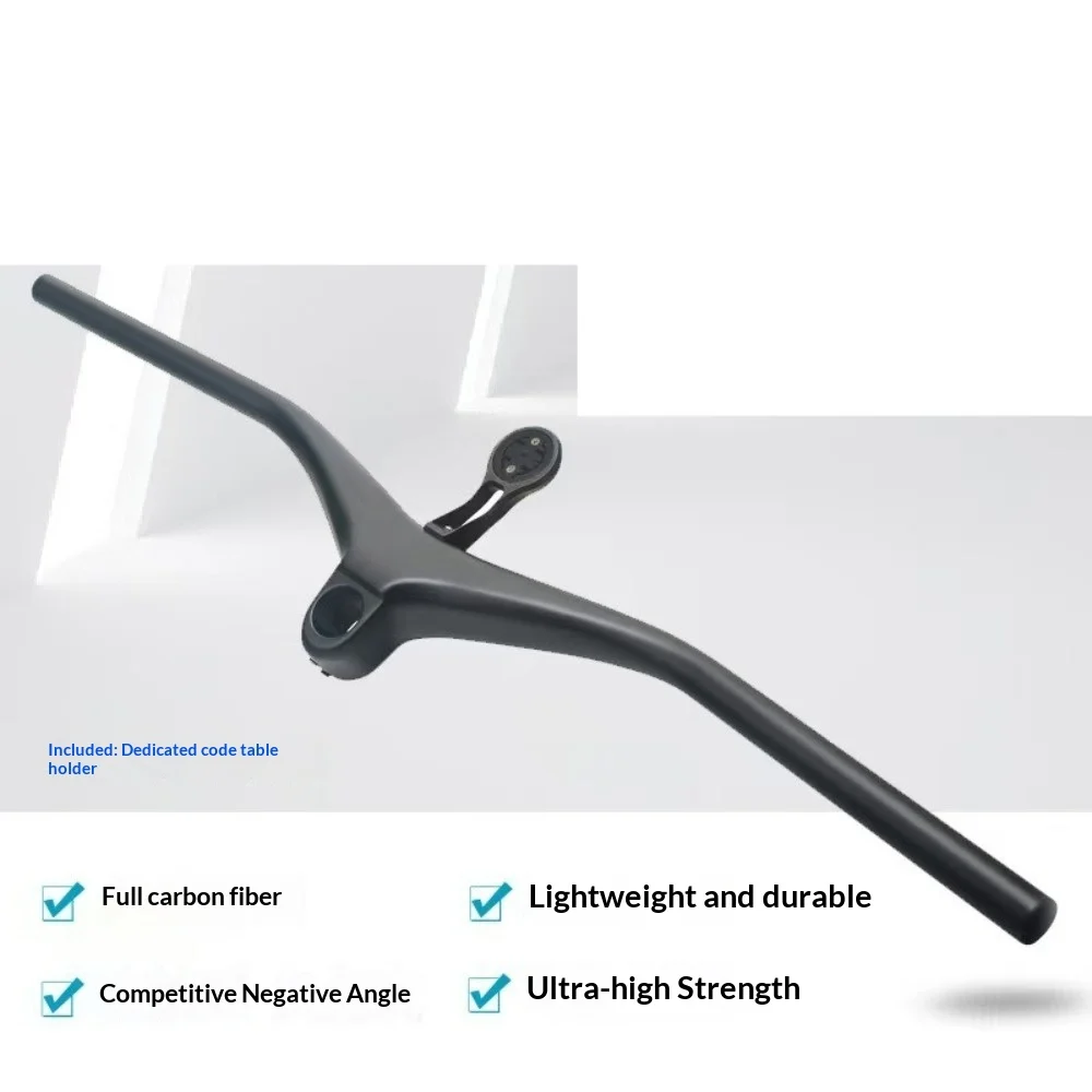 

Внедорожный горный велосипед, встроенный плоский руль, полностью углеродное волокно, встроенный руль, запасные части, аксессуары для велоспорта