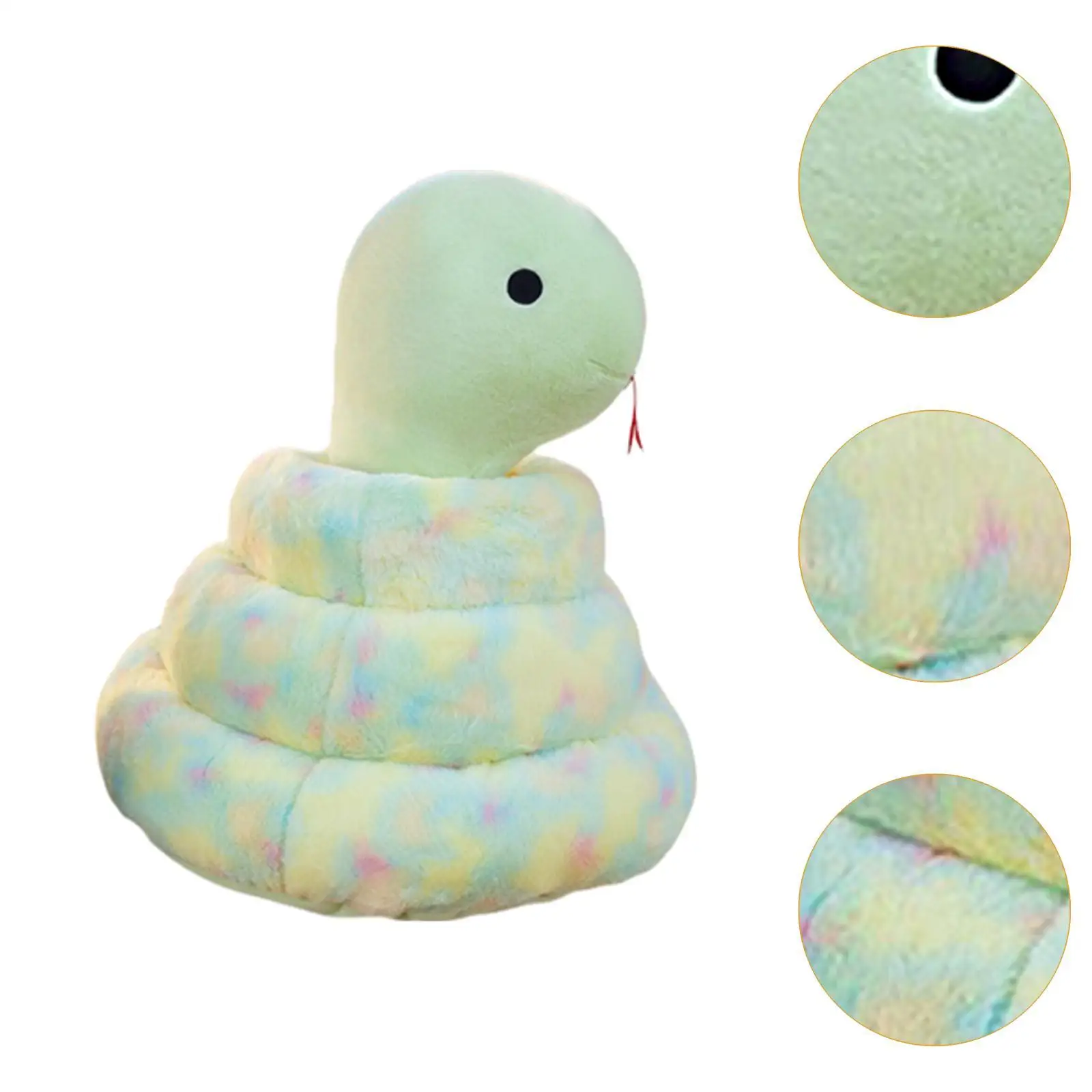 Serpiente de peluche Animal casero estatua escultura para decoración regalo para niños