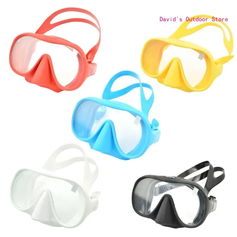 

Snorkeling Diving Mask for Adults Anti-Fog Tempered Glass Mask Swim Mask with Nose Cover for Scuba Diving Swimming X3UA