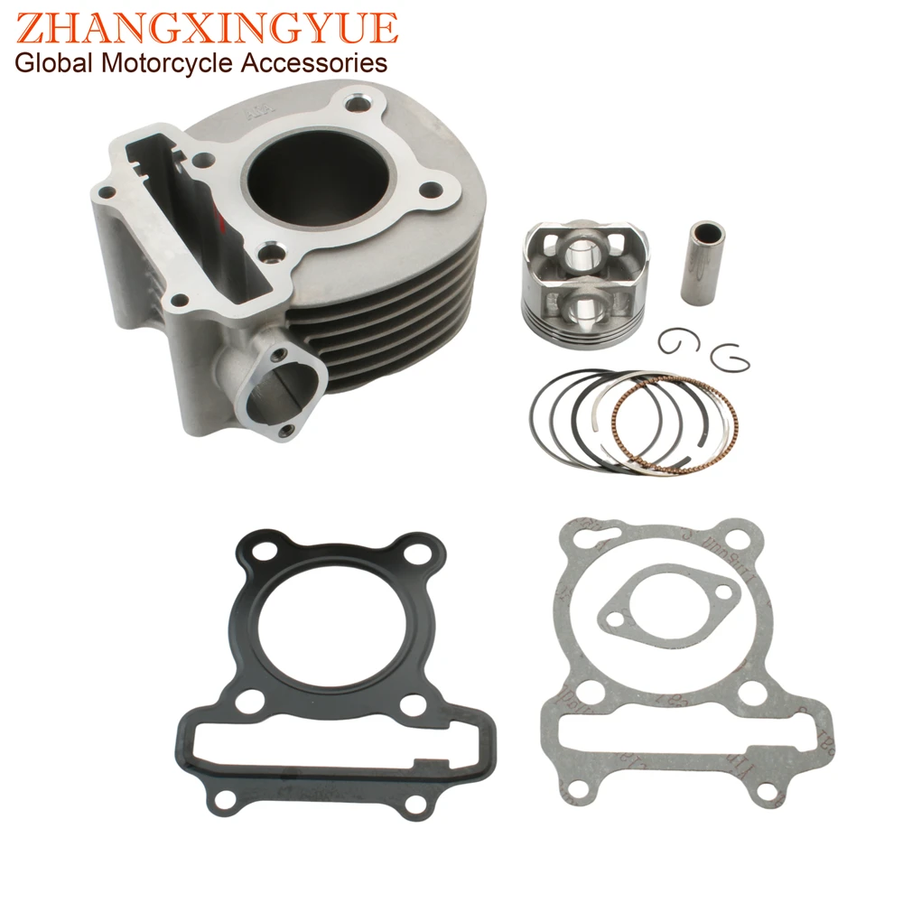 52.4mm Scooter Cylinder Block Kit For Peugeot 125 Citystar Django125 Speedfight 3 Tweet 125cc 4 Stroke