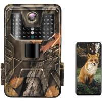 WIFI Live Stream Trail Camera 4K 30MP APP Bluetooth Control Hunting Cameras Night Vision WIFI900PRO Wildlife Surveillance