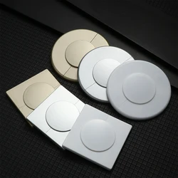 Plastic Wall Wire Hole Decor Cover Separable Junction Box Outlet Cable Protector Snap-on Plate Angle Valve Pipe Plug Decor Cover