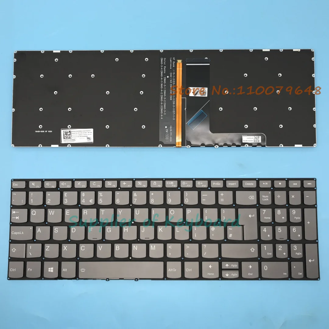 US/SP/UK/FR/HU/PO/HB Keyboard For Lenovo Ideapad 3-15ADA05 3-15ARE05 3-15IGL05 3-15IIL05 3-15IML05 3-15ITL05 3-17ADA05 3-17ARE05