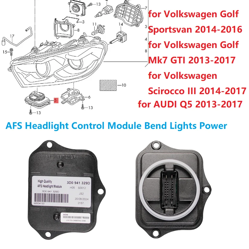 Modul AFS für Volkswagen Golf MK7, Audi Q5 & Scirocco – Was Sie wirklich wissen müssen