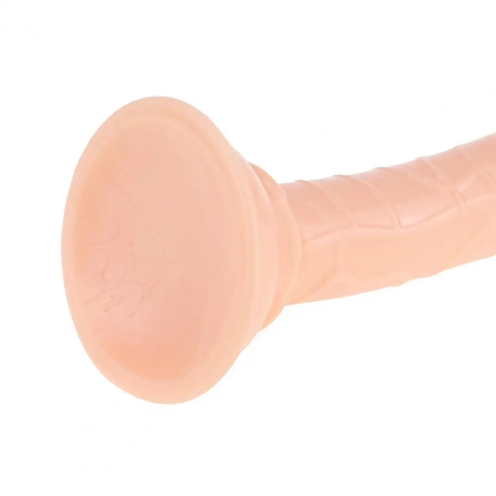 Dildo Anal Masturbator Bendable G-spot Masturbation Smooth Simulation Penis TPE Penis Thrusting Pleasure Wand for Lesbian