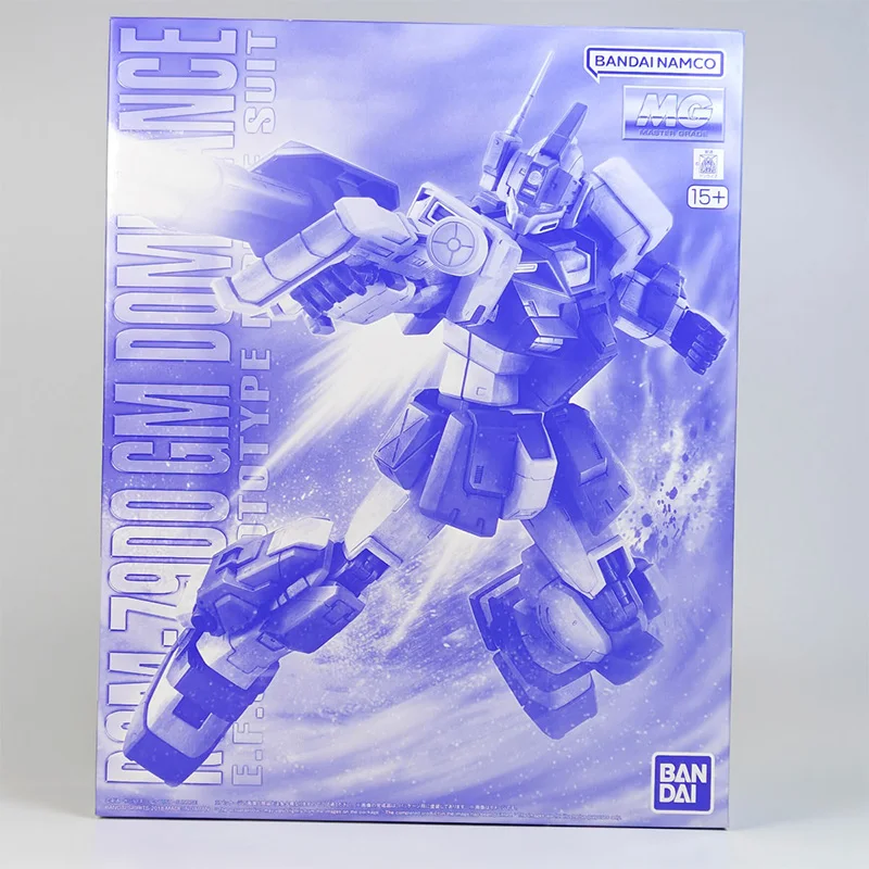 الأصلي بانداي MG 1/100 RGM-70DO GM DOMINANCE EFSF RPOTOTYPE أنيمي كامل عمل الجمعية نموذج لجسم لعبة الهدايا في صدمة