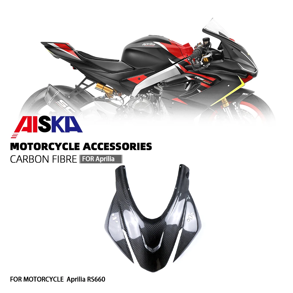 3K Carbon Fiber Motorcycle Accessories For Aprilia RS660 2021-2022 Nose Dome Retrofit Headcover