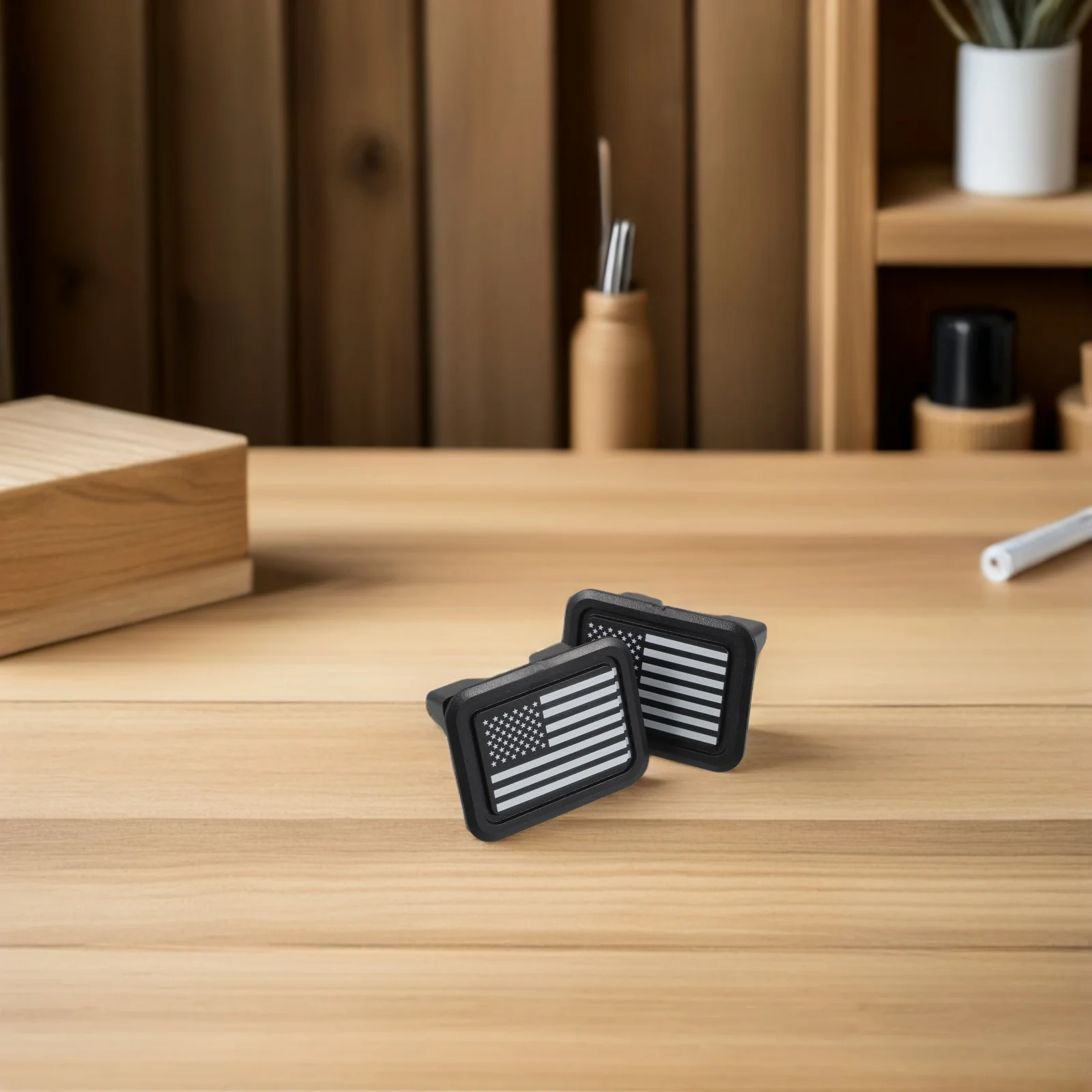 

4pcs Tail Box Hole Plugs Abs Truck Bed Rail Stake Pocket Covers For 19-21 Dustproof Waterproof Durable Protection