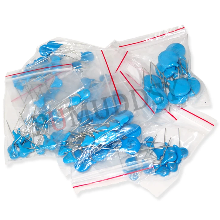 DIY KIT 100PCS-10Values  Safety Y Capacitor KIT 400VAC 250VAC 471 102 222M 472M 103M Each 10PCS