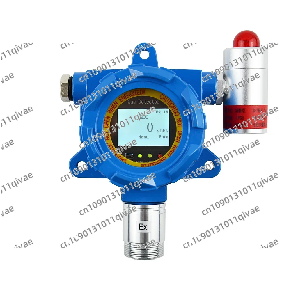 

Fixed LPG Gas Detector In Alarm explosion proof Lpg LEL CH4 EX Gas Leak Detector