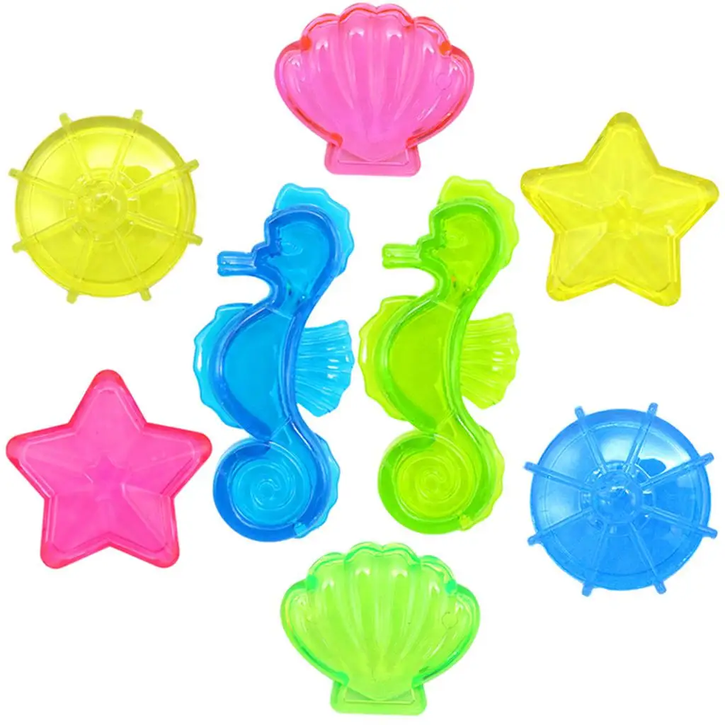 Diving Toys Fun Swimming Pool Toy Set Under Water Treasures Diving Game