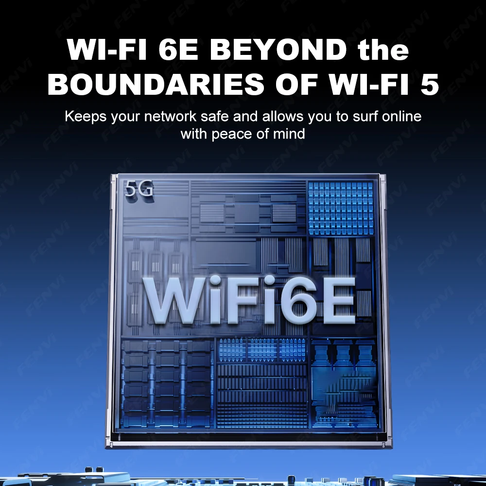 WiFi 6E AX5400 PCI-E Adapter RTL8852CE BT 5.3 Tri Band 2.4G/5G/6Ghz Gigabit Wireless Network Card 802.11AX For Desktop Win 10/11 - view 2