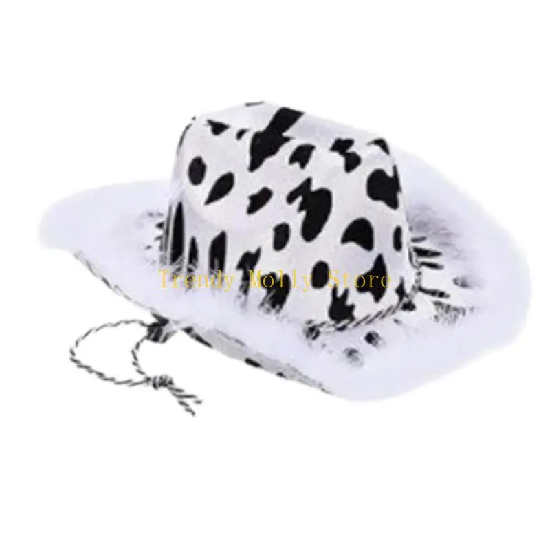 

N5KB Heart Sunglasses+Kerchief Hat Bachelorette Cowboy Hat for Girls Photography