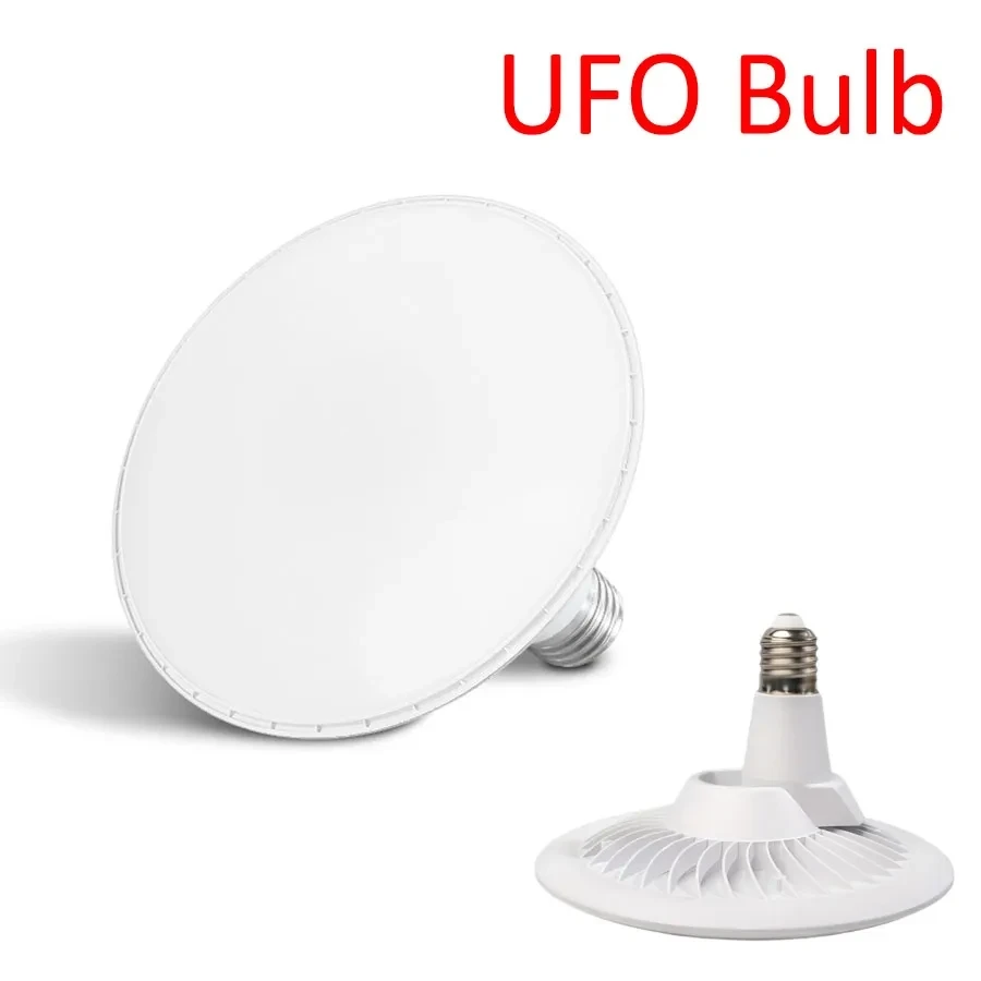 UFO LED Bulb Lights E27 30W 40W 50W AC 86-256V Removable LED Lamp Bulbs Cold White For Home Kitchen Bedroom Corridor Parking Lot