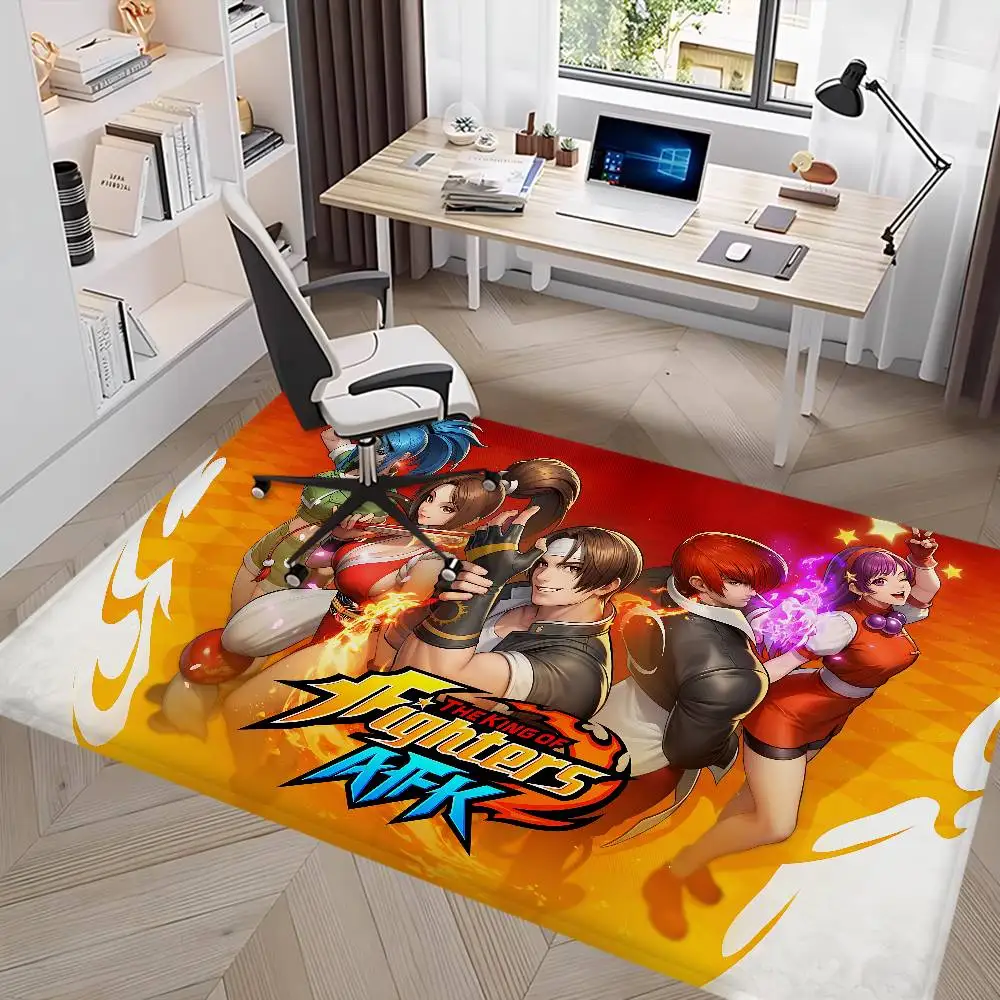 

Игра The King Of Fighters напольный коврик Нескользящий коврик для прачечной Декор для белья Балкон Детская гостиная Бытовые ковры