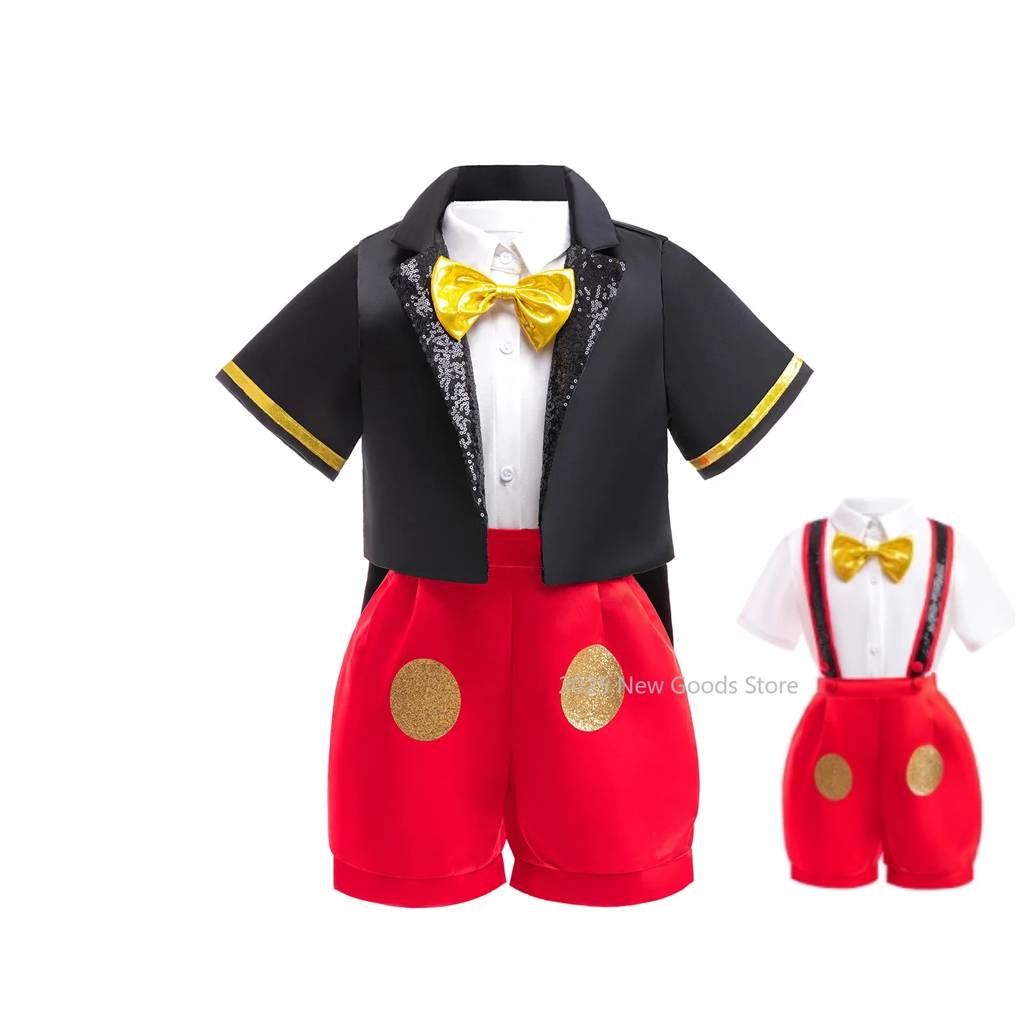 Children Professional cartoon Cosplay White suit Costume Halloween Carnival Party for Kid