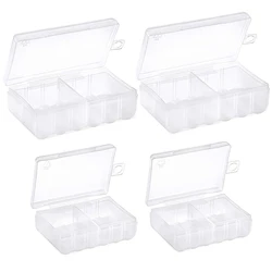 6 Slots Transparent Battery Storage Case Holder Hard Plastic Case Storage Battery Box For AA/AAA Battery Organizer Box