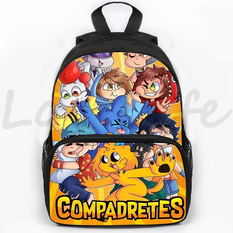 Mikecrack mochila escolar para crianças, mochila de anime mochila de viagem, mochilas de computador dos desenhos animados, mochila para meninas e meninos