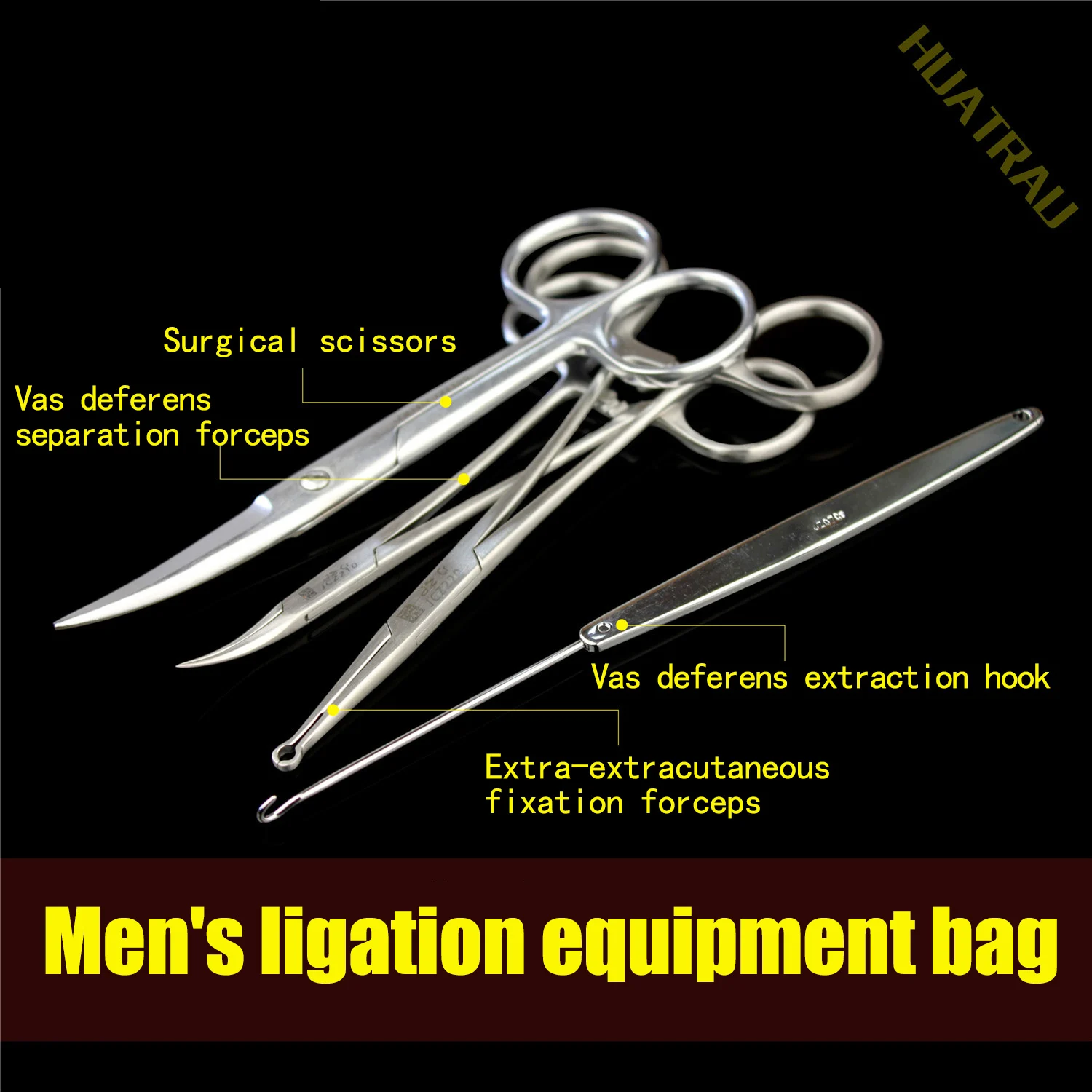 

Men's Ligation Instrument Pack Admiralty Andrology Men's Surgery Extracutaneous Fixation Forceps Separation Forceps Hook