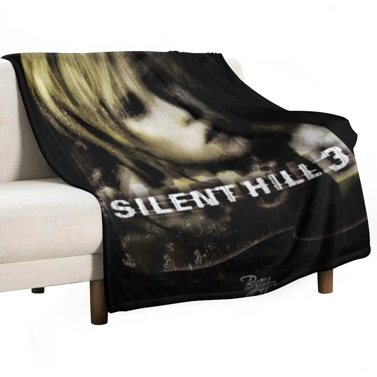 Silent Hill 3 - EU Ps2 Original Box Art (No Neon) Throw Blanket Summer Beddings bed plaid Blankets