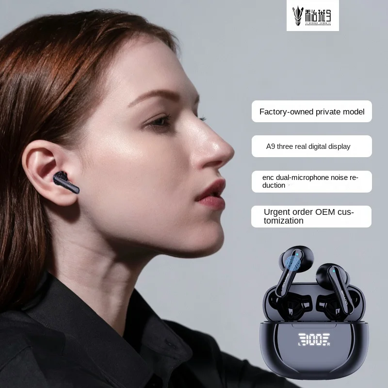 

Private Model Intelligent TWS Headset with Digital Display
