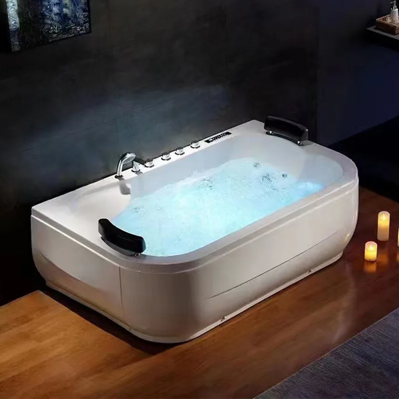 Doble Jacuzzi, Baño ligero colorido multifuncional de temperatura constante con tres faldas, Baño de hotel Villa B & B