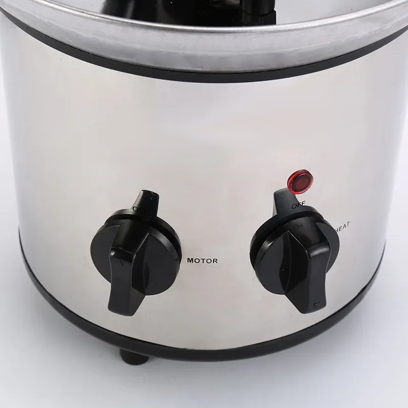 3 Tier Commercial Electric Chocolate Fountain Machine Stainless Steel Fondue Pot Melting Tower for Party Wedding Events