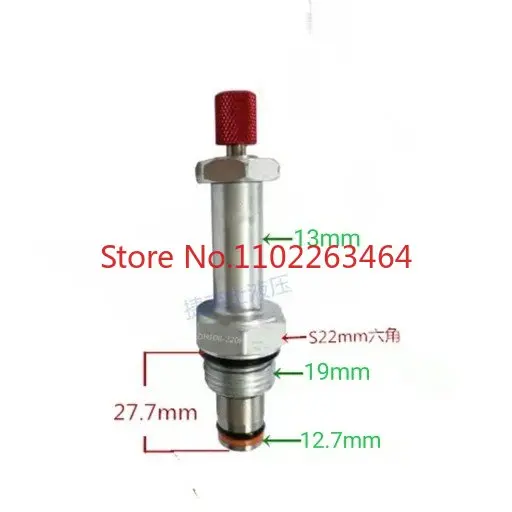 

Hydraulic lift solenoid valve relief valve DHF08-220H two-position two normally closed lift control valve accessories