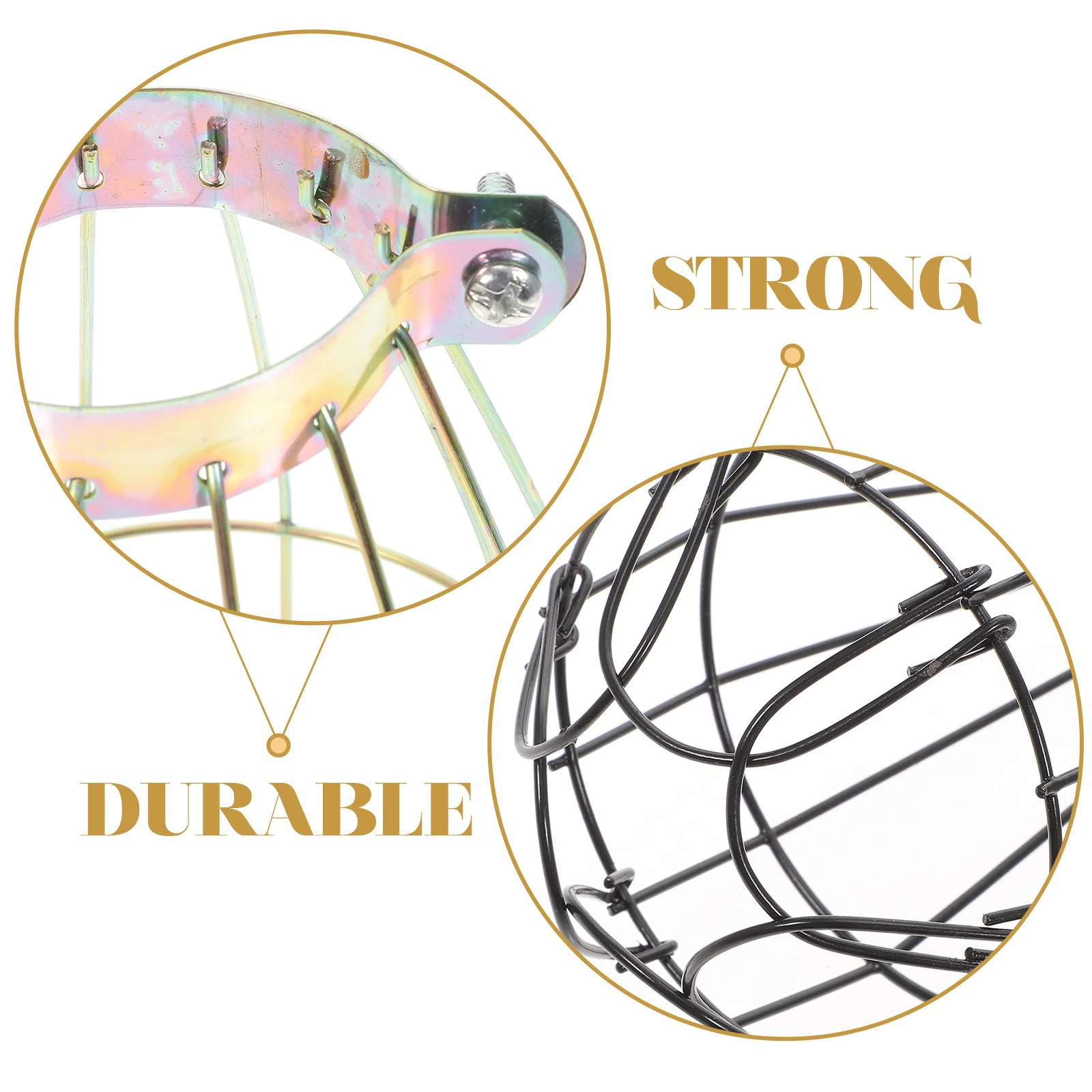 

Reptile Box Lampshade Shell Premium Anti-Hot Mesh Cover for Heating Lamp Protection Crawler Tank Lamp Protective Cover