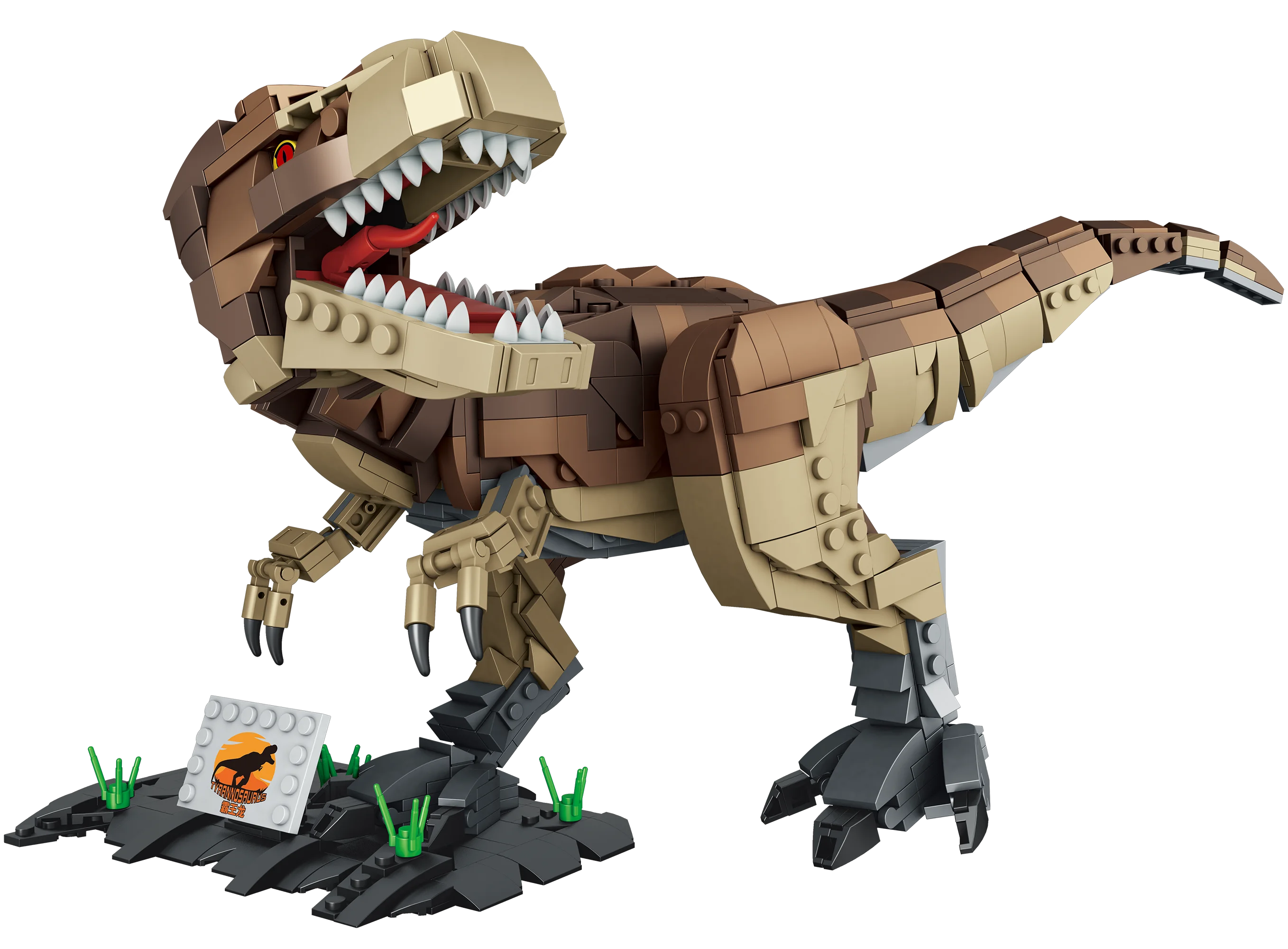 

Jurassic World 2 Building Blocks Dinosaurs Figures Bricks Tyrannosaurus Indominus I-Rex Assemble Kids Christmas Toys