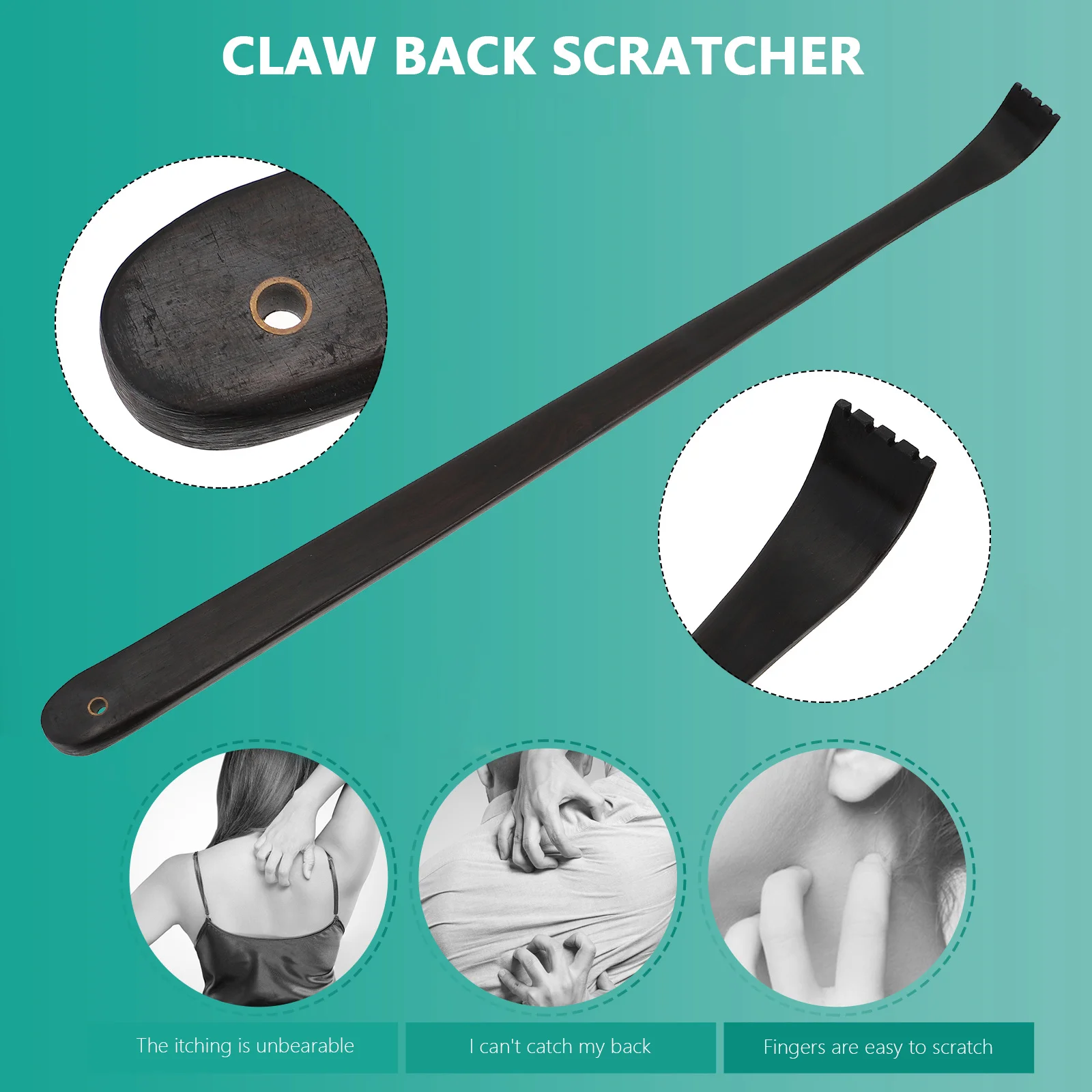 

Wooden Back Scratcher Long Extendable Sturdy Scratcher For Back Relief Comfort Gift Idea Massage Relaxation