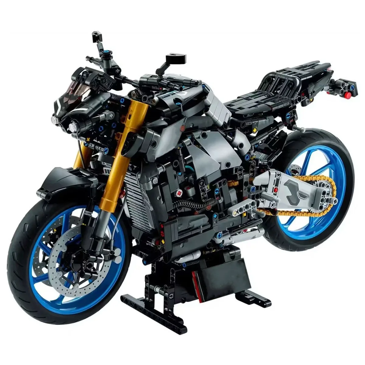 1478 قطعة التقنية MT-10 SP MOC 42159 سباق الدراجات النارية اللبنات عدة ، سرعة نموذج الطوب اللعب والهدايا للأطفال