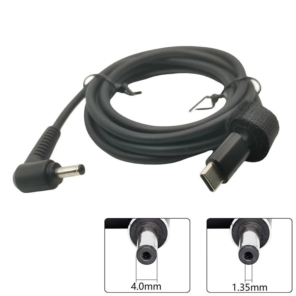 Typ PD C do 4.0x1.35mm Adapter męski Slim Tip konwerter złącze do Asus UX360C Q302L Q304U S200E X201E X541NA X542UA