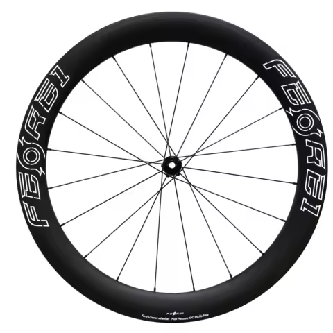 Ferei U Series T700 High-Intensity 700C 27-Inch Carbon Fiber Road Bicycle Wheelset Straight Spoke Pattern Rim with Disc Brake
