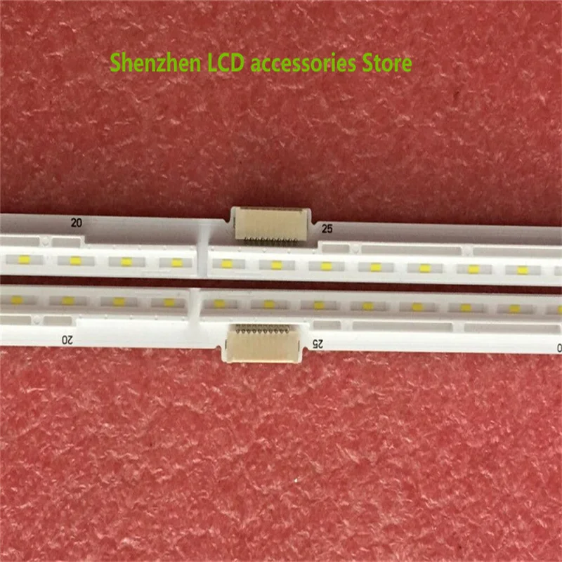 10PCS/Lot 609mm LED Backlight strip 66LED For  55