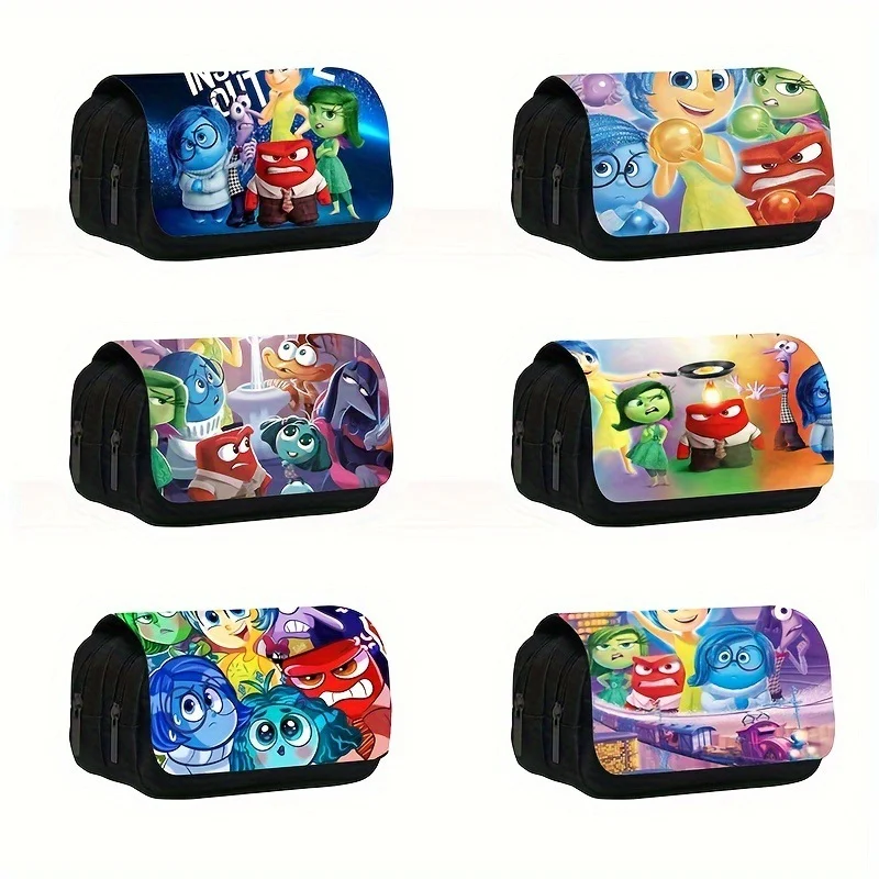 

Inside Out Pencil Bag Large Capacity Student Pencil Bag Student Study Stationery Freshman Week Back to School Gift