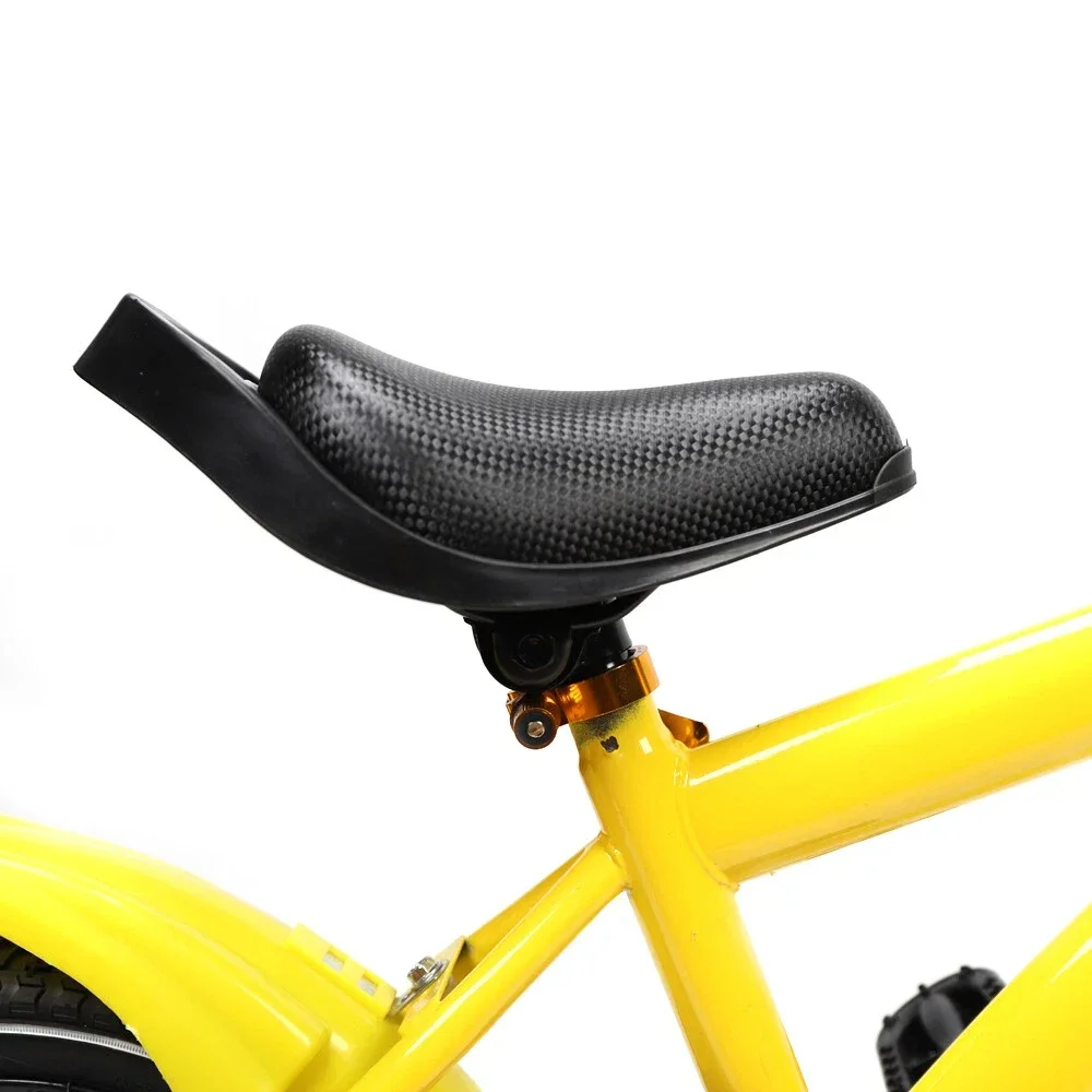 دراجة أطفال مقاس 14 بوصة للأولاد والبنات، دراجة آمنة للأطفال مع عجلات تدريب