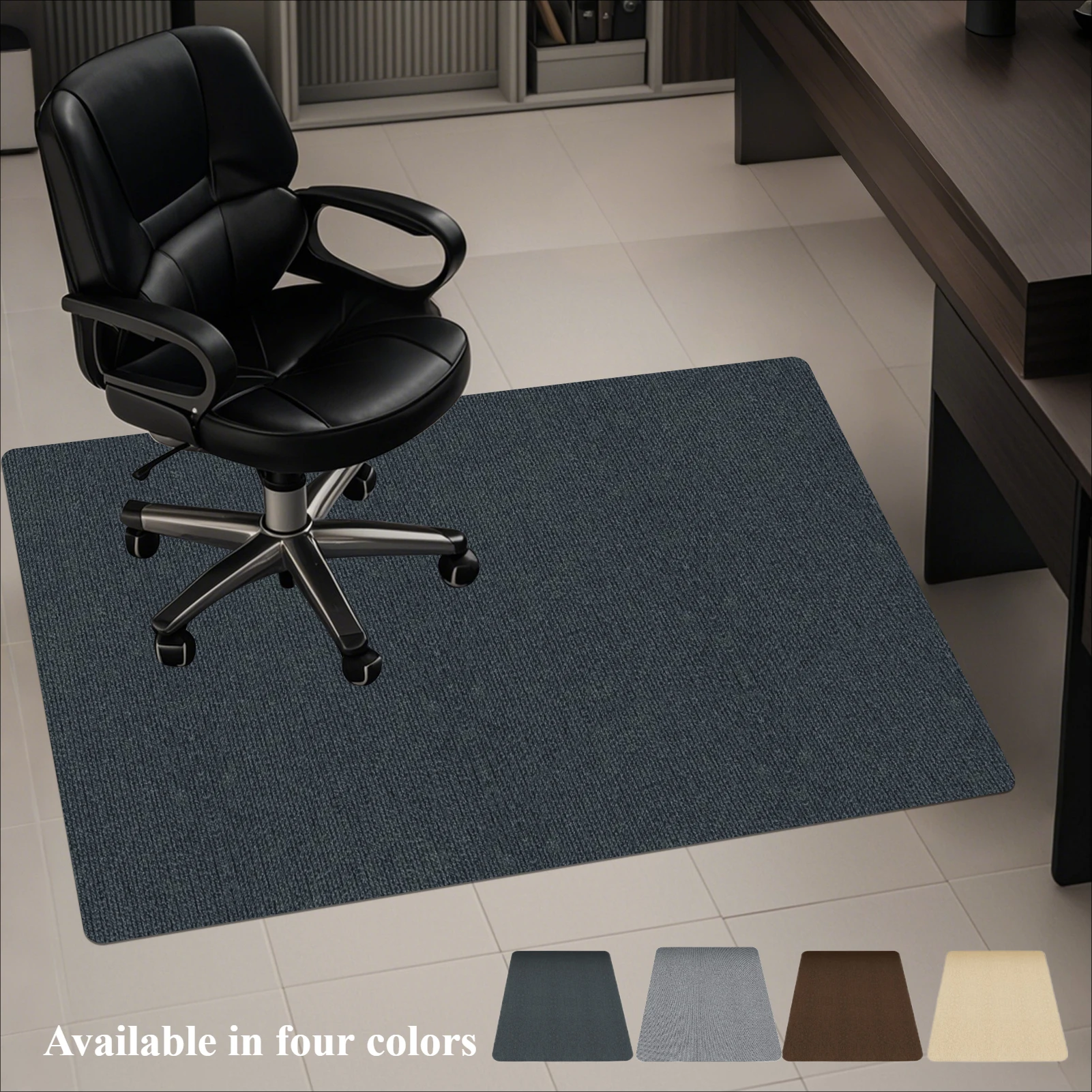 90x120cm Büro Rollstuhl Matte Computer Gaming Stuhl Matte Farben Schlafzimmer Wohnzimmer Büro Drehstuhl Teppich