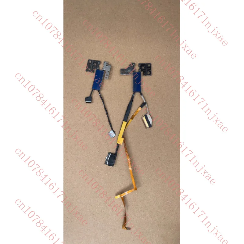 New for Galaxy Book Flex NP 930QCG 950QCG Laptop  LCD Screen Shaft Hinges Axis Set With Cable