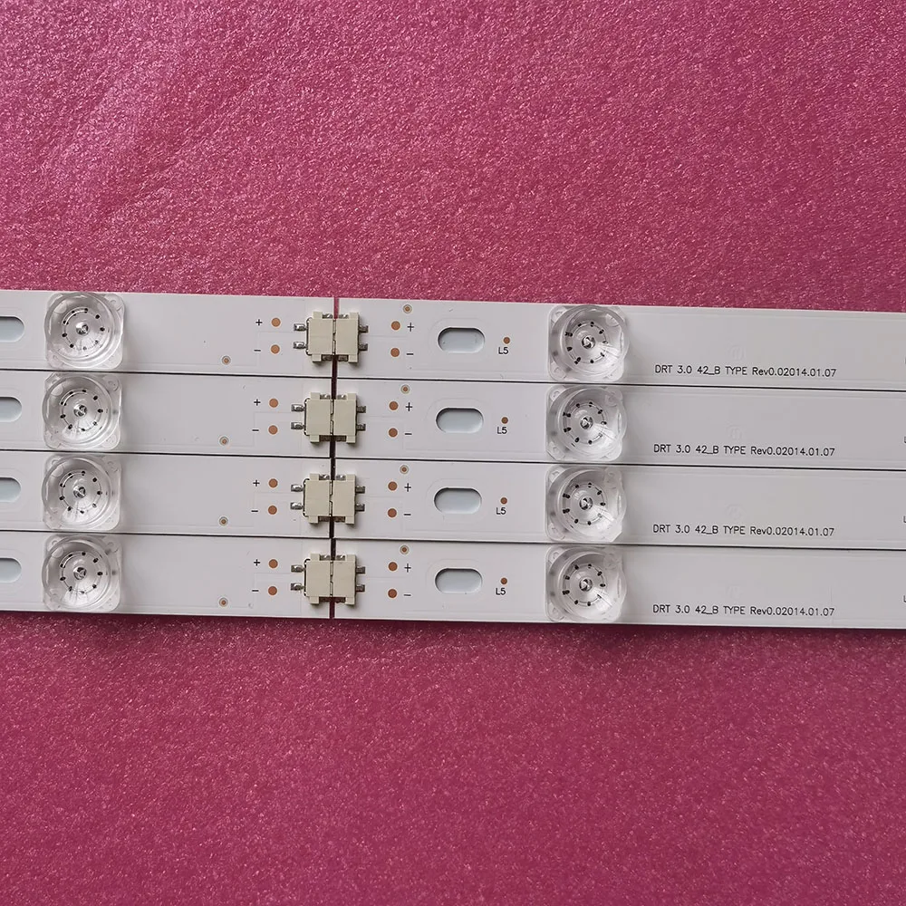 جديد LED قطاع ل LG Innotek Drt3.0 42LB5500 42lb5400 42LB5700 42LB550V 42LF5610 42LB5610 6916L-1956A 1957A 1710B 1709B