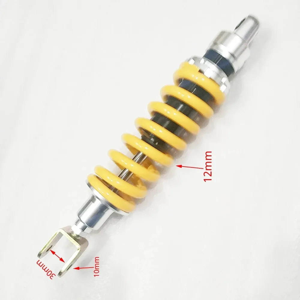 360mm 370mm 380mm 390mm 400mm 410mm 420mm 30mm Forcella Moto Ammortizzatori Sospensione Posteriore per Honda Yamaha Suzuki Kawasaki