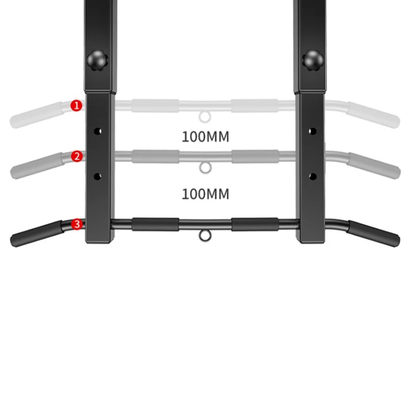 Joist Mounted Pull Up Bar with Neutral Grip Handles by MS Sports 400kg