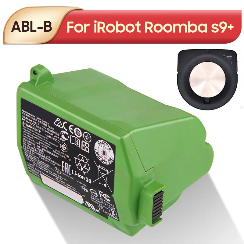 Original Replacement Battery ABL-B For iRobot Roomba s9+ Sweeping Rorbot 3300mAh