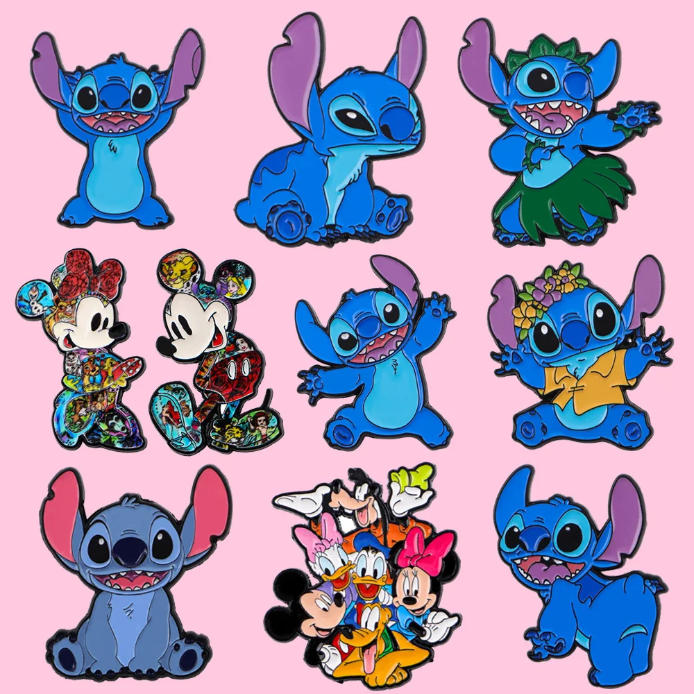 

Cute Cartoon Mouse Brooch, Happy Movie Badge, Minimalist Design Pin, Suitable For Men&Women As Clothing Accessories