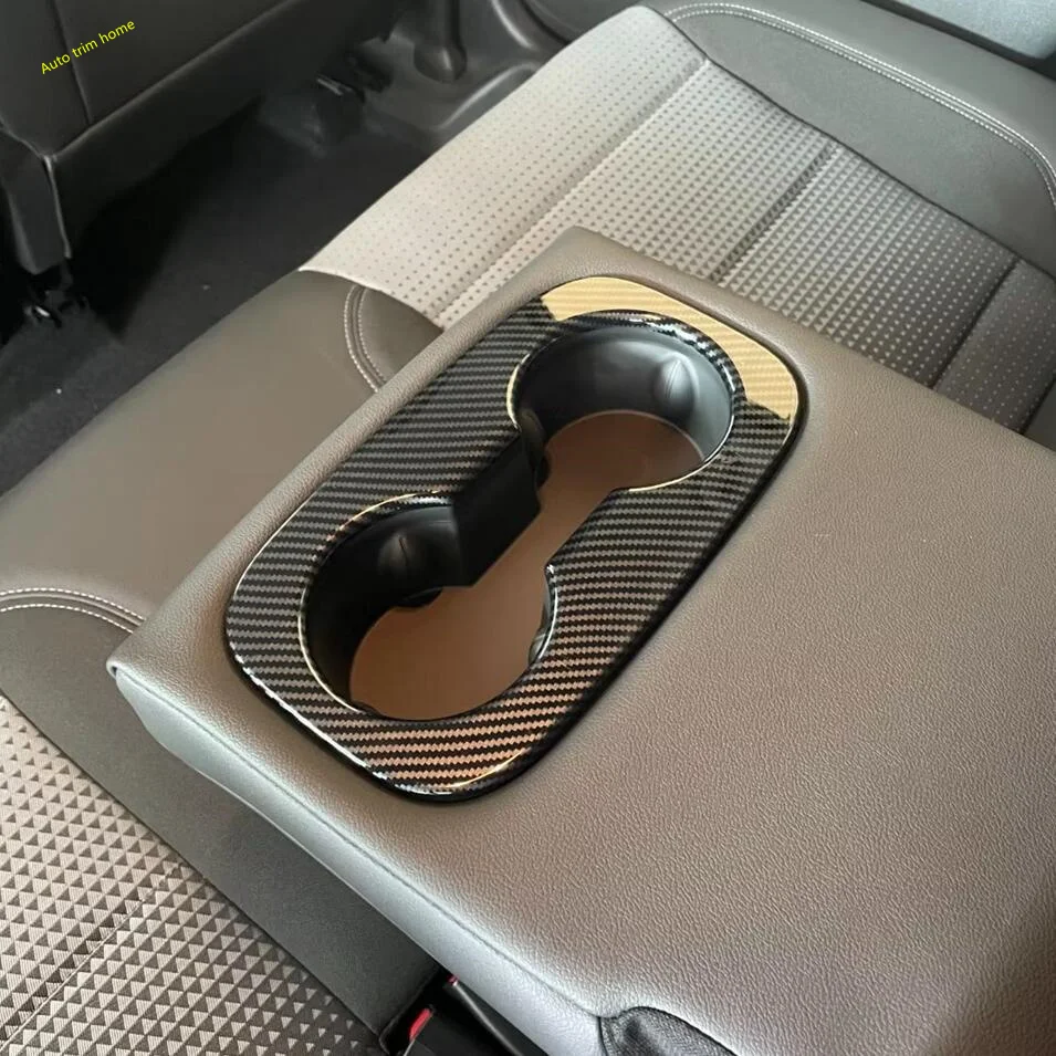 

Rear Seat Water Cup Stand Drinks Bottle Holder Decoration Frame Fit For Chevrolet Trax 2023 2024 Car Accessories